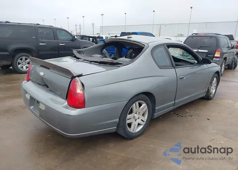 2007 Chevrolet Monte Carlo Lt из США, поврежденный, VIN 2G1WK16K779405686